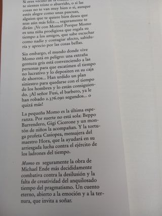 MOMO Michael Ende y RITOS IGUALES T Pratchett