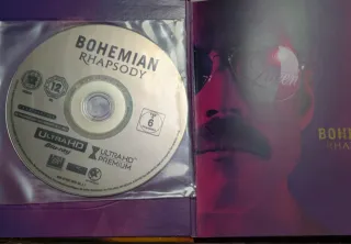 Bohemian Rhapsody UHD 4K Blu-ray Digibook
