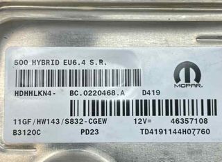 Fiat 46357108 centralita motor uce 500 312 134111