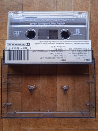 Oystein Sevag 'Close your eyes and see' Cassette