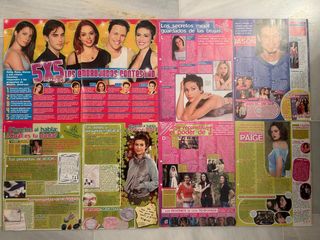 Recortable Embrujadas. Revistas Bravo y Superpop