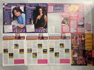 Recortable Embrujadas. Revistas Bravo y Superpop