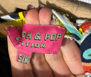 Vestido estampado estilo mosaico