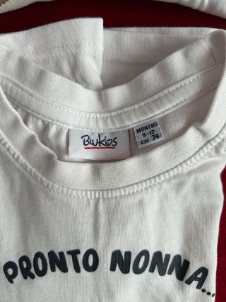 Set 2 t-shirt neonato manica lunga