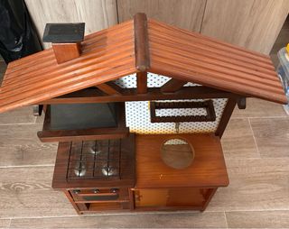Cocinita de madera para niños