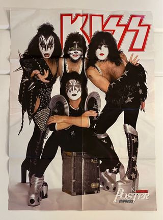 KISS PACK 8 MEGA POSTERS METAL HAMMER.