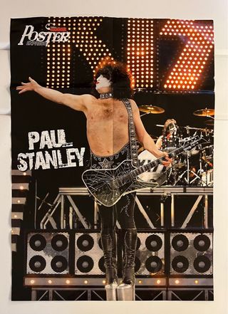 KISS PACK 8 MEGA POSTERS METAL HAMMER.