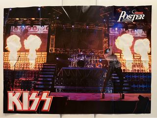 KISS PACK 8 MEGA POSTERS METAL HAMMER.