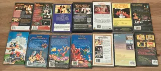 Lote 14 Películas VHS Disney Clásicos y Más