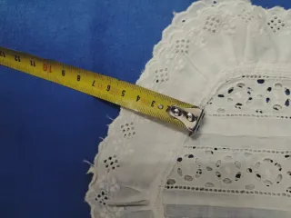 Cuello vintage bordado