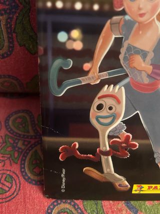 Toy Story 4 Álbum y Trading Cards. Completos.