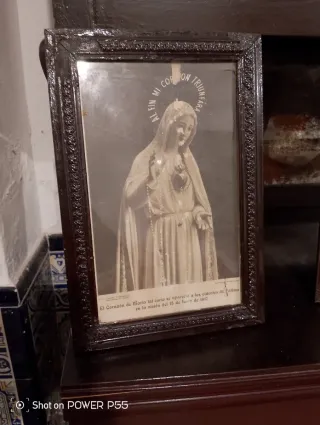 Cuadro Virgen de Fátima Al Fin Mi Corazón Triunfar