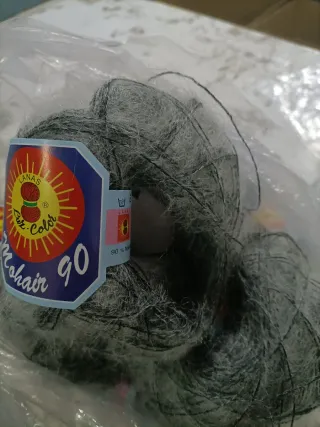 Lote 20 ovillos Mohair 90%