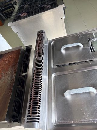 Freidora Industrial Hostelería Inox Doble Cubeta