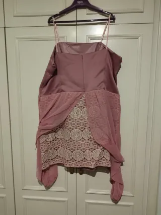 Vestido Boda Vertize Gala Rosa