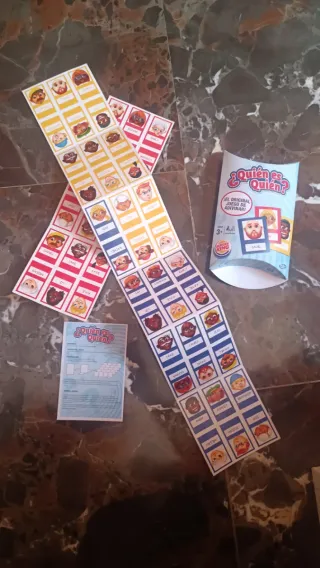 Juegos de mesa de bolsillo "Gestos" "Quién es quié