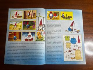 David el Gnomo Album de cromos Danone completo