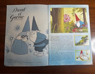 David el Gnomo Album de cromos Danone completo