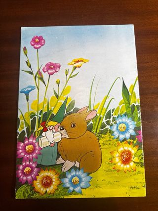 David el Gnomo Album de cromos Danone completo