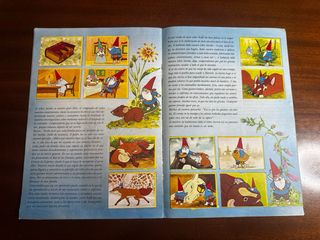 David el Gnomo Album de cromos Danone completo