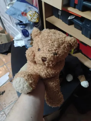 4 Peluches: Perro, Oso, Caballo y Perro