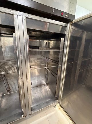 Nevera Industrial Zanussi Inox 2 Puertas