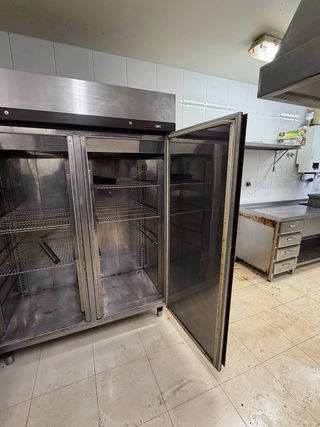 Nevera Industrial Zanussi Inox 2 Puertas
