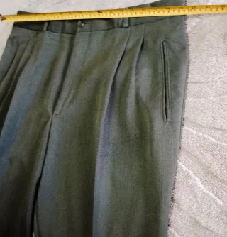 Pantalón de vestir verde oliva para hombre