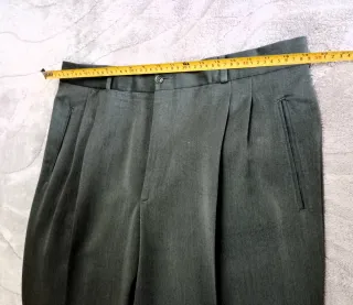 Pantalón de vestir verde oliva para hombre