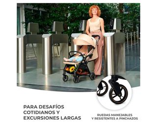 Silla de paseo ligera Kinderkraft Apino