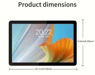 Tablet 10.1 Android 15, 12 RAM + 128 ROM