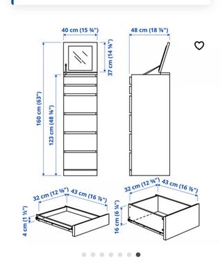 Sinfonier Malm Ikea Negro