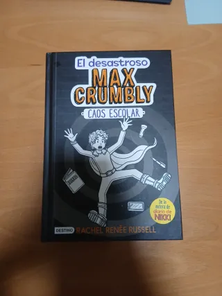 Libros: El desastroso Max Crumly #1 y #2