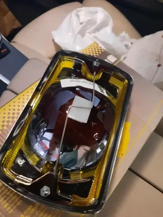 faros originales renault fuego antiniebla faro