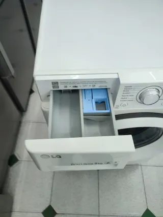 Lavadora marca LG 9kg clase A+++ 1200rpm y garantí