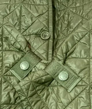 Parka Purificación García Verde Talla M