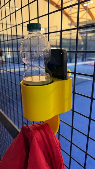 Portabotellas y soporte móvil para vallas