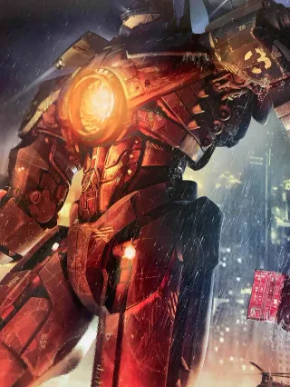 Póster Pacific Rim de Guillermo del Toro año 2013