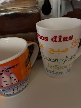 6 Tazas de Cerámica