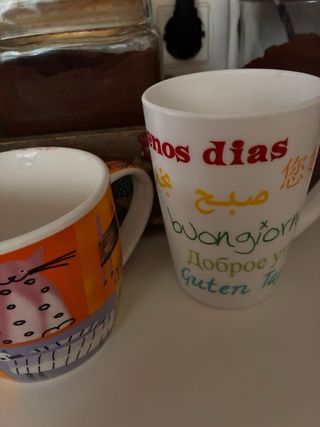 6 Tazas de Cerámica