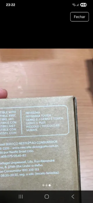 Adaptador para máquina de café Dolce Gusto