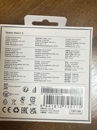 Xiaomi Redmi Watch 5 silver gray