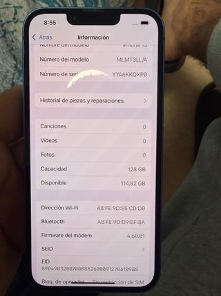 iPhone 13 128GB Azul