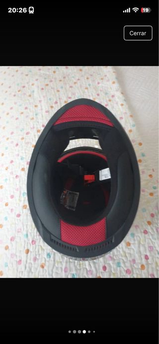 Casco moto LS2 Negro Brillante NUEVO