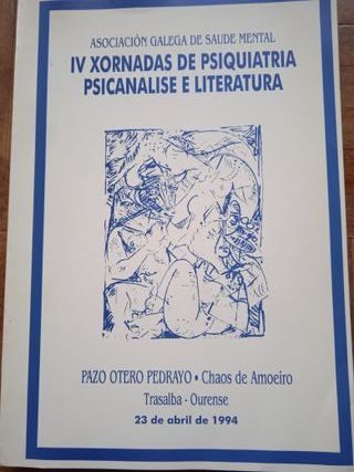 Psiquiatría e literatura, jornadas AGSM (4 libros)