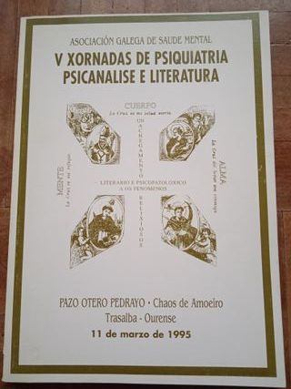 Psiquiatría e literatura, jornadas AGSM (4 libros)