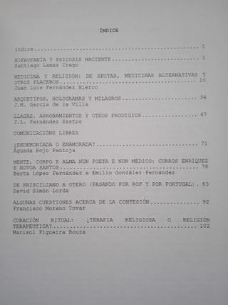 Psiquiatría e literatura, jornadas AGSM (4 libros)