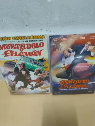 DVD Mortadelo y Filemón: La Gran Aventura y 2 part