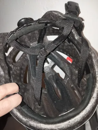 Casco bicicleta con luz trasera talla xs