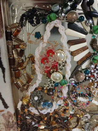 Lote bisutería antigua